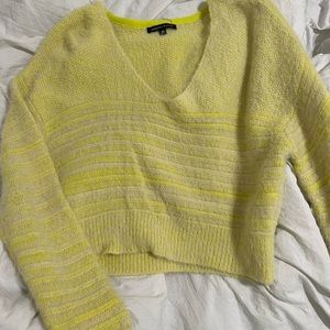 Striped Yellow Sweater